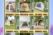 户外帐篷怎么选_露营帐篷分类有哪些