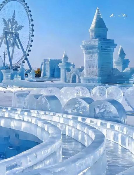 冰雪大世界正门在哪_冰雪大世界正门拍照攻略