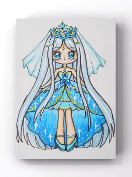 冰雪世界动漫图片_怎么画才梦幻