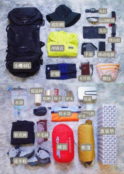 户外露营装备怎么选_徒步登山必备清单