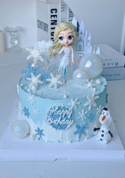 冰雪奇缘造型蛋糕怎么做_冰雪奇缘蛋糕价格多少钱
