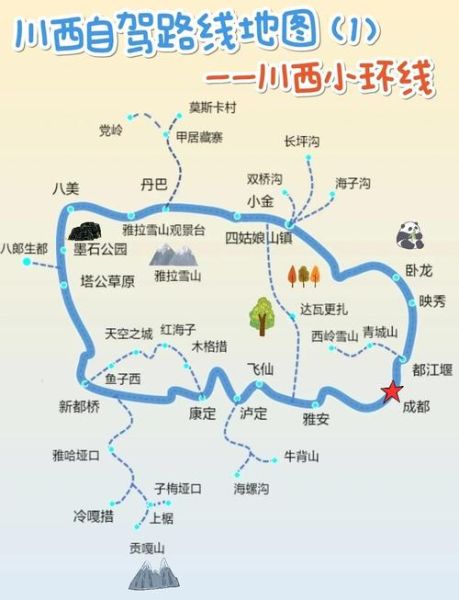 成都到川西高原怎么走_川西高原自驾最佳路线