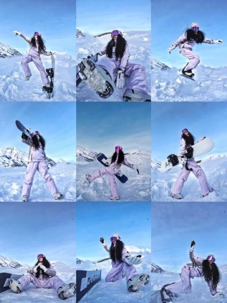 滑雪初学者穿什么_雪景拍照穿什么