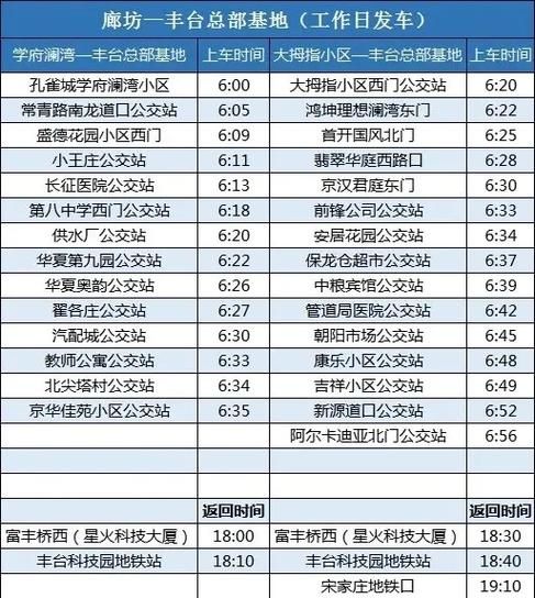北京到廊坊公交车时刻表_怎么坐车最方便