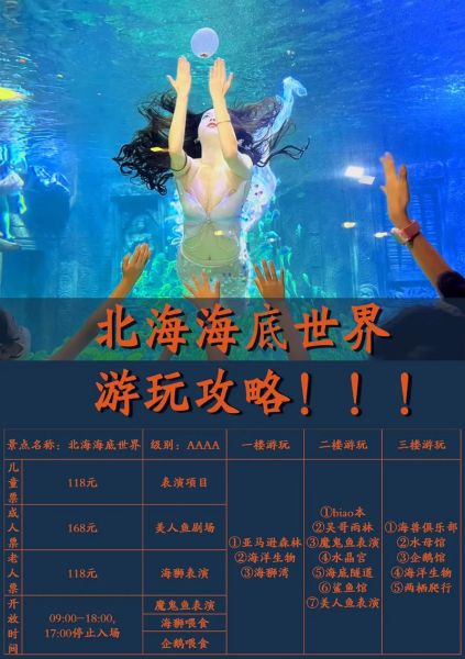 北京太平洋海底世界门票价格_值得去吗