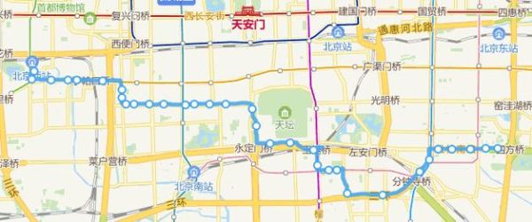 北京53路公交车路线图_53路经过哪些站点