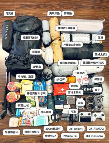 驴友户外行装备清单_新手徒步路线推荐