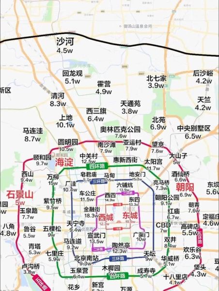 北京四环路全长多少公里_北京四环路一圈几公里