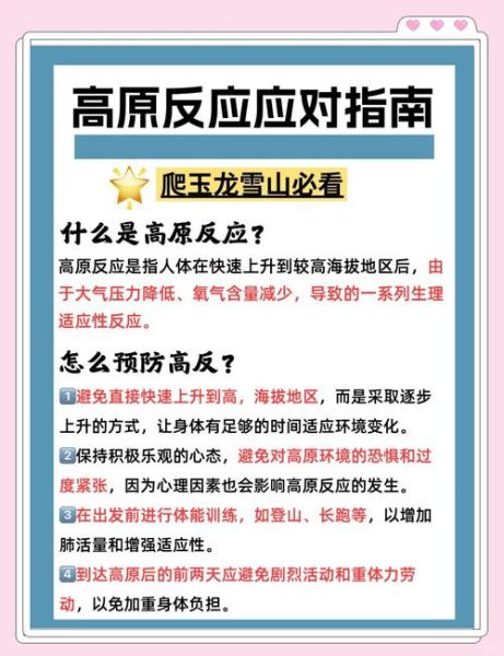 高原回来后反应症状_如何缓解