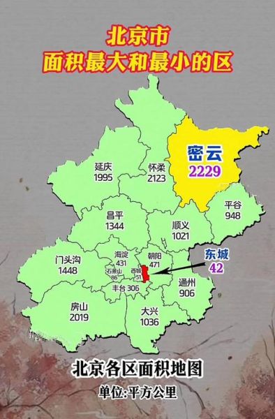 北京市占地面积多少平方公里_北京各区面积排名
