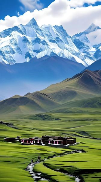 青藏高原图片大全_哪里拍最美
