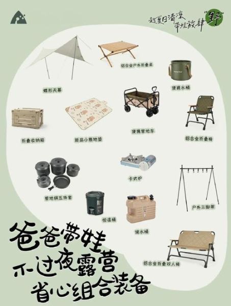 户外营地怎么选_亲子露营必备装备