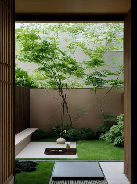 日本户外设计_如何打造禅意庭院