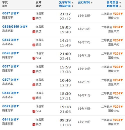 武汉到北京高铁票价_武汉到北京飞机多久
