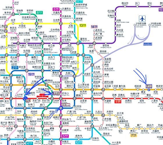 北京地铁1号线首末班车时间_北京地铁1号线换乘站有哪些