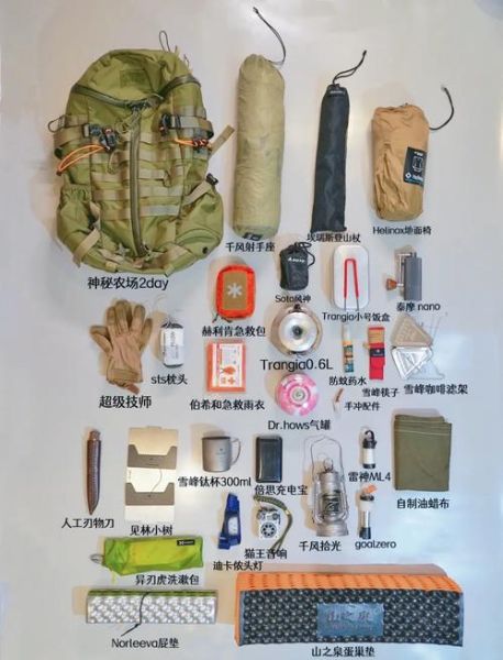 户外运动装备怎么选_新手露营需要准备什么