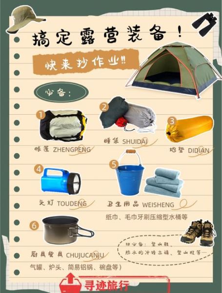 户外运动装备怎么选_新手露营需要准备什么