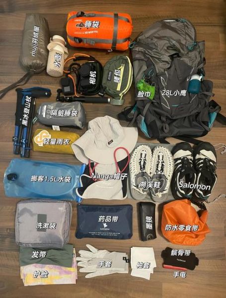 户外穿越装备清单_新手该带什么