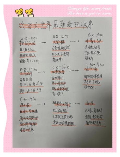 冰雪大世界日记怎么写_冰雪大世界游玩攻略