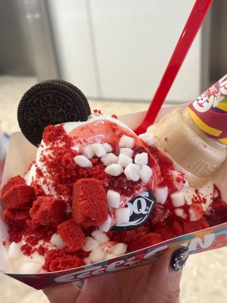 dq冰雪皇后照片怎么拍_dq冰淇淋拍照技巧