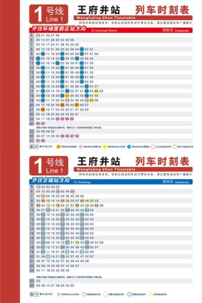北京地铁1号线末班车几点_北京地铁1号线首末车时间表