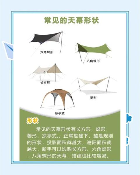 天幕户外怎么选_天幕户外搭建技巧