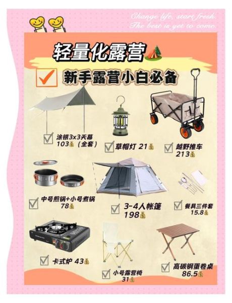 乐土户外露营装备清单_新手怎么选
