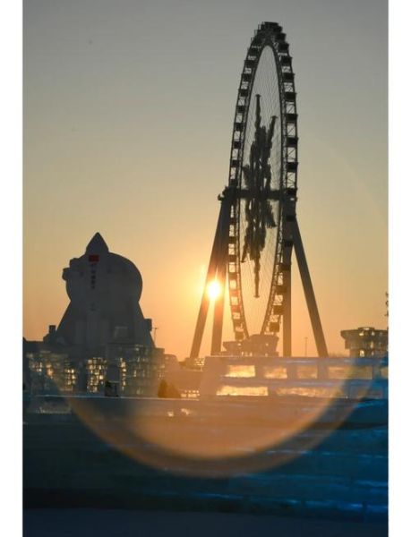 哈尔滨冰雪大世界日落时间_几点最美