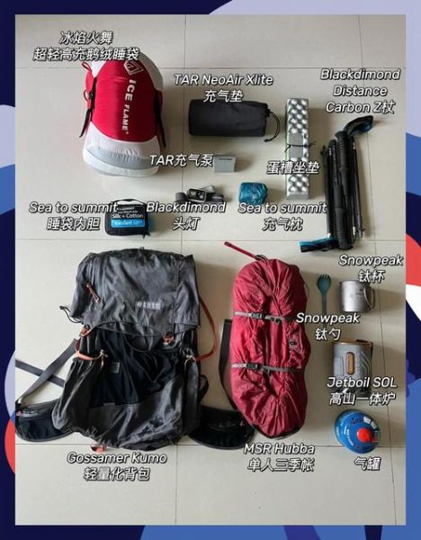 驴旅户外装备清单_新手第一次徒步需要带什么