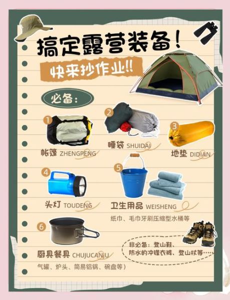 户外风云_露营新手如何选装备