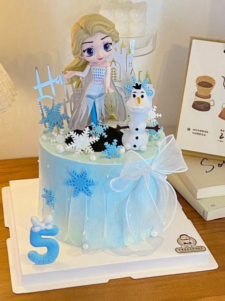 冰雪奇缘主题蛋糕怎么做_哪里买最划算